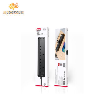 WL12(UK) 4USB function socket 1.8 meters (4AC+4USB)