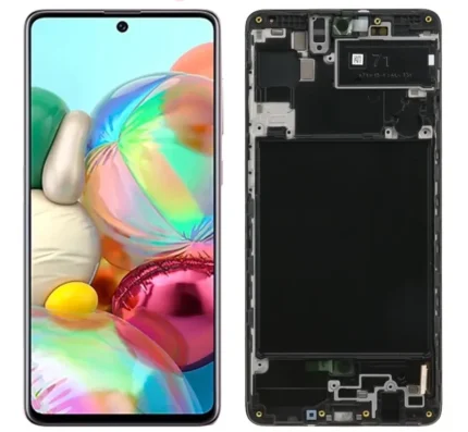 SAMSUNG A71 LCD WITH FRAME