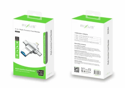 RIXUS 4 IN 1 MULTI FUNCTION CARD REDER