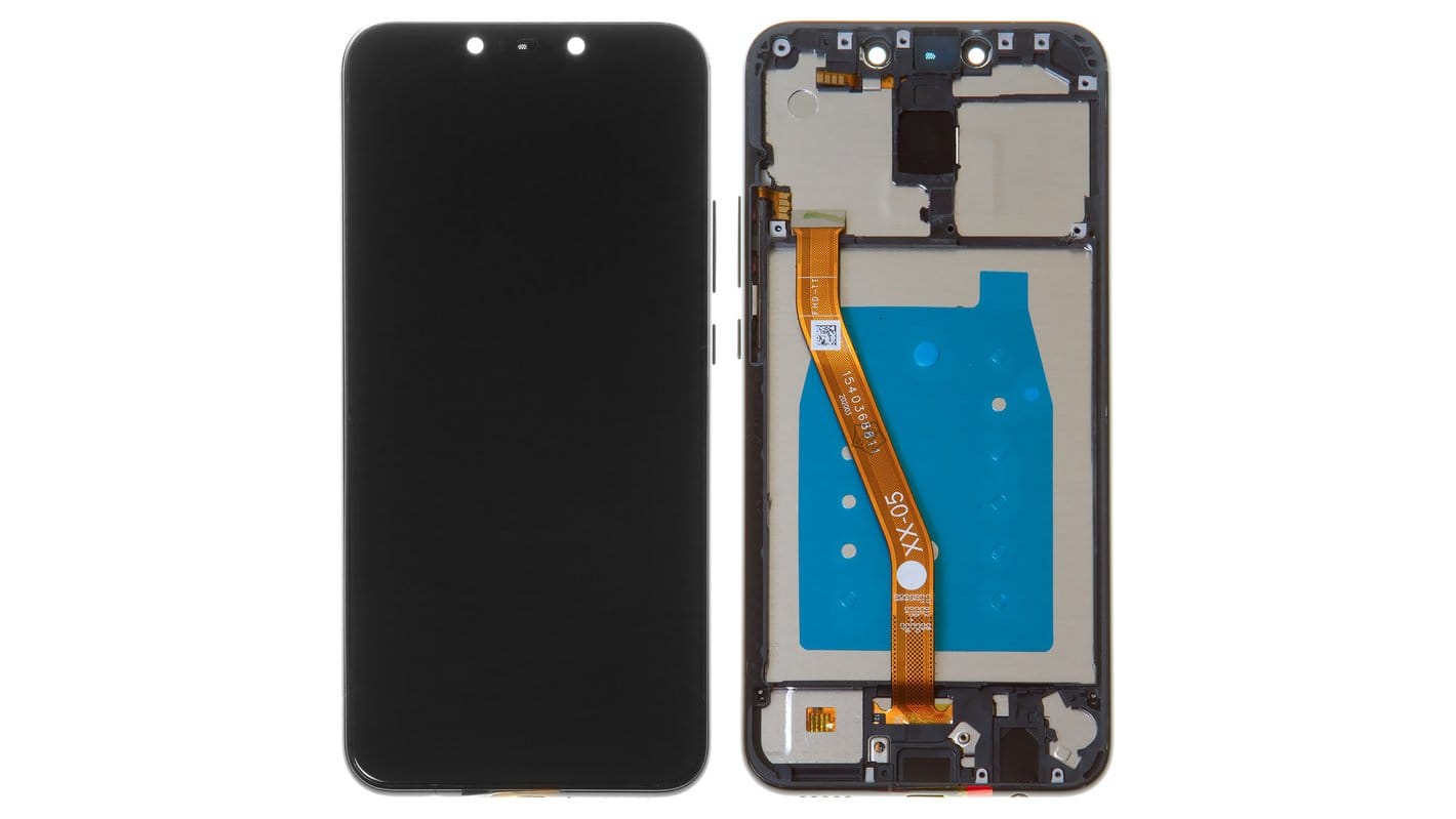 lcd-for-huawei-mate-20-lite-black-with-touchscreen-with-frame-original-change-glass-sne-lx1