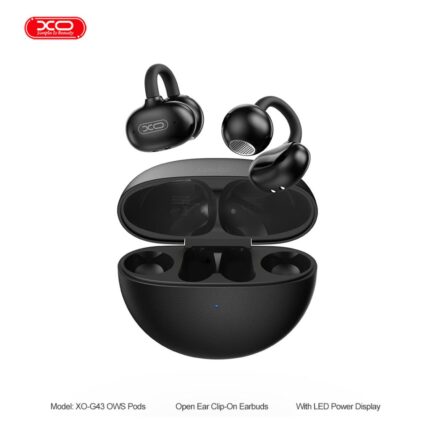 G46 Leather Grain Ear Clip OWS Earbuds