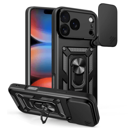 Defender Slide case for iPhone 17 Pro Max 6,9" black