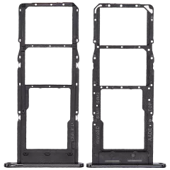 Dual Sim Card Tray For Samsung Galaxy A14 (A145F) silver