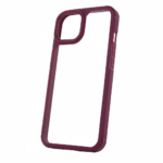 Color Shock maroon hybrid case for Samsung Galaxy A34 5G, dual-layer TPU and PC, durable drop protection