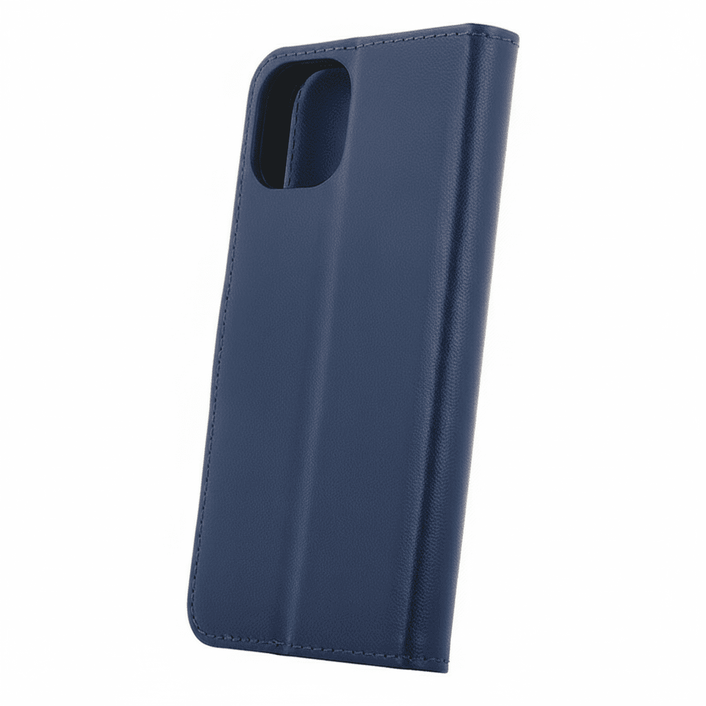 AyrEmC.png Honor 400 Lite Smart Classic navy blue leather folio wallet case with card slots and magnetic closure