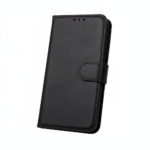 Smart Classic black folio wallet phone case for Samsung Galaxy A50/A30s/A50s with kickstand and magnetic closure