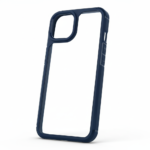 Color Shock Samsung Galaxy A34 5G blue hybrid case with translucent back and navy bumper