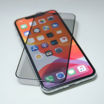 Xiaomi 14T / 14T Pro Privacy Tempered Glass Screen Protector with black frame and full coverage