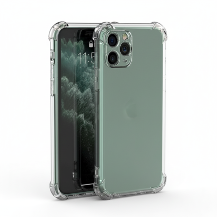 Anti-Shock 1.5mm transparent TPU case for Xiaomi Redmi 15C 4G/5G EU with reinforced corners, slim design