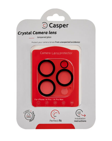 Casper Camera Lens Protector For iPhone 17 Pro / 17 Pro Max (Blue) (Clear)