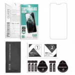 Xiaomi 17/17 Pro 2.5D Premium Tempered Glass Screen Protector with curved edge, HD clarity, and installation kit
