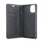 Samsung Galaxy A56 5G Smart Caro black folio wallet case with quilted checkered pattern and card slots