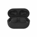 Maxlife MXBE-04 TWS Bluetooth earphones matte black with compact USB-C charging case