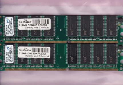 DESKTOP RAM 256MB 1RX8 PC 3200U DDR1 (USED)