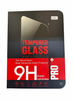 Samsung Galaxy Tab S10 FE+ 9H tempered glass screen protector, ultra-clear, slim, case-friendly, with arced edges