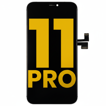 Refurbished OLED screen assembly for iPhone 11 Pro 5.8-inch, high clarity black display with digitizer and frame