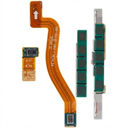 Samsung Galaxy S23 Ultra 5G antenna flex cable module set, 4-piece repair kit close-up