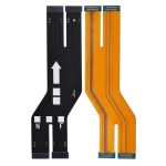 Samsung Galaxy A16 5G genuine main flex cable ribbon, dual-branch FPC, gold connectors, clear labels, service pack part GH82-36147A