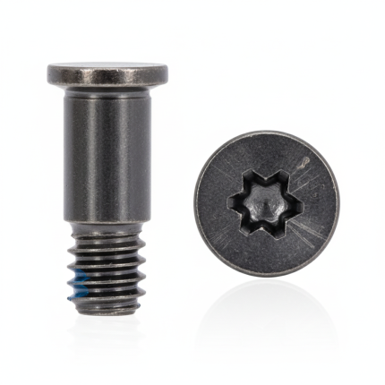 MacBook Pro 13-inch Pentalobe P5 screw set, Space Gray, 6 piece with low-profile flat heads