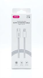 NB-Q260C 3m braided USB-C to Lightning cable for Apple, fast charging, 27W, durable design