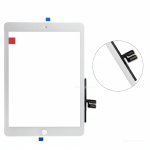 Premium white digitizer touch screen replacement for iPad 10.2 inch, 7th and 8th Generation models, front view.