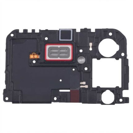 Samsung Galaxy A13 4G SM-A135 internal mid-frame housing cover, black, with antenna pads and camera gasket