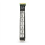 EDP4 Key Test Cable Type 4 black flat ribbon with printed pinout for MacBook Pro A1425, A1502, A1398 (2012-2015)