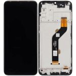 Infinix Hot 9 Play X680 refurbished LCD assembly with frame, full kit in black, replacement display