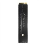 Apollo S2 256GB NVMe PCIe Gen3x4 SSD in M.2 form for MacBook Air/Pro Retina 2012-2013, black with silver lettering