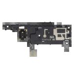 Antenna cover with proximity sensor for Samsung Galaxy S22 Ultra 5G, black, replacement module