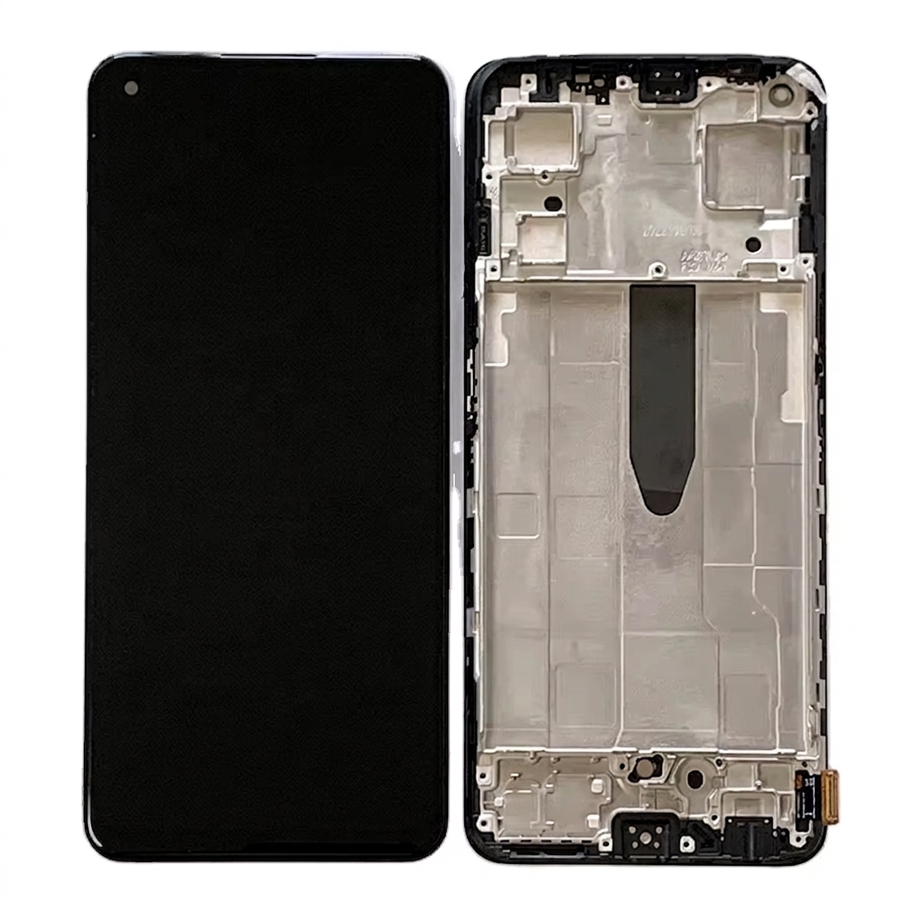 GjtqPT.jpg Black LCD Display Touch Digitizer Assembly for OPPO Find X5 Lite, Reno 7 5G, Realme 9 Pro+ with frame