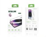 Rixus Ultra Line 9H tempered glass screen protector for Samsung Galaxy S23 or S22 with 3D PET soft edge