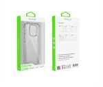 Rixus Anti-Burst Transparent Case for Samsung Galaxy A34 with reinforced shock-absorbing corners