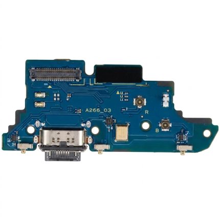 Samsung Galaxy A26 5G charging port board with USB-C port, microphone, and antenna connectors, premium quality replacement