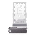 Samsung Galaxy S22 Ultra dual SIM card tray in Phantom Black, durable build with waterproof seal, includes ejector tool