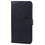Smart Velvet Black Case for Xiaomi Redmi Note 15 Pro 5G (EU) in premium PU leather, wallet flip cover design