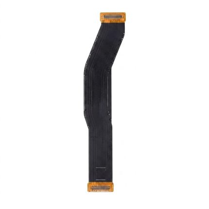 Samsung Galaxy S22 Ultra LCD display flex cable SM-S908U main motherboard connector, black with gold-plated pins