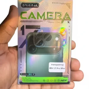 iPhone 17 Pro Max Camera Lens Protector, 9H Glass & Titanium Frame