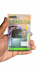 iPhone 17 Pro Max Camera Lens Protector, 9H Glass & Titanium Frame