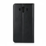 Honor X8C 4G Smart Magnetic Case – Black PU Leather Wallet Folio