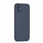 Honor 400 Lite Dark Blue Matte Silicone Case, Soft-Touch Grip Cover