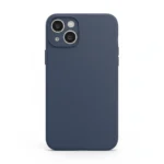 Honor 400 Lite Dark Blue Matte Silicone Case, Soft-Touch Grip Cover