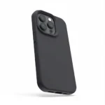Etteri Black Silicone Case for Samsung Galaxy A34 5G, Matte Finish