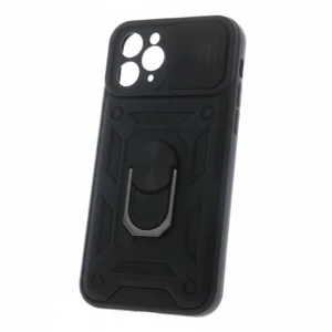 Defender Slide Rugged Case for Xiaomi Redmi 15 4G/5G EU, Black, Hybrid PC+TPU