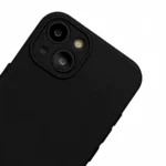 Matte Black Silicone Case for Samsung Galaxy A07 4G – Slim Grip Cover