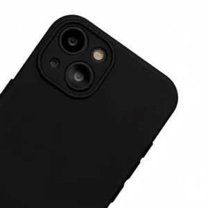 Matte Black Silicone Case for Samsung Galaxy A07 4G – Slim Grip Cover