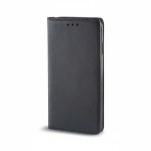 Smart Magnet Wallet Case for Xiaomi Redmi 15 4G/5G EU, Black Textured Folio
