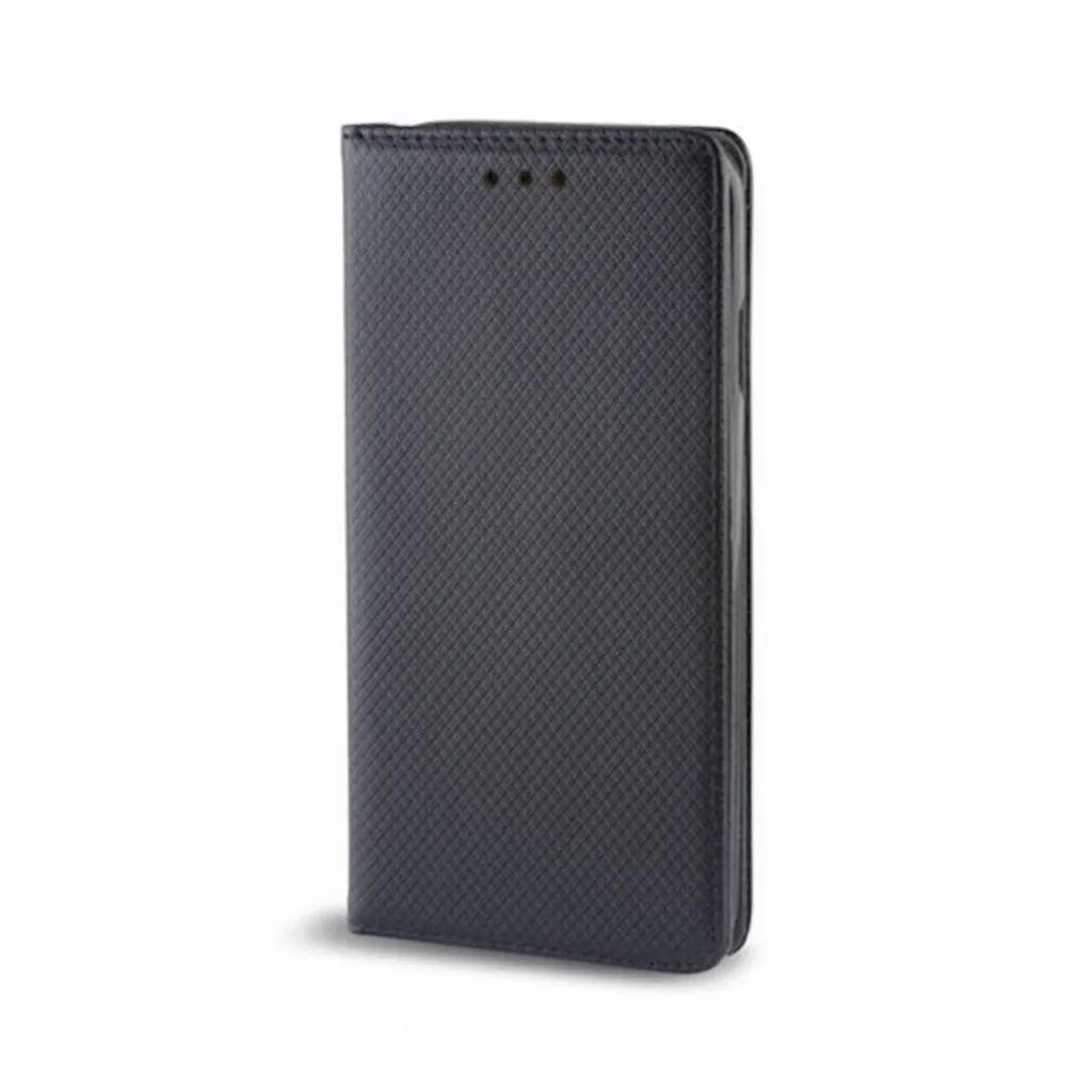 DF-ACC-CASE-0042-01 Smart Magnet Wallet Case for Xiaomi Redmi 15 4G/5G EU, Black Textured Folio