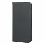 Smart Magnetic Wallet Case for Xiaomi Redmi 15 4G/5G EU, Black, PU Leather