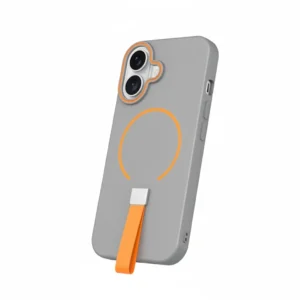 Loop Thin Mag Case for Samsung Galaxy A17 Gray – MagSafe & Strap
